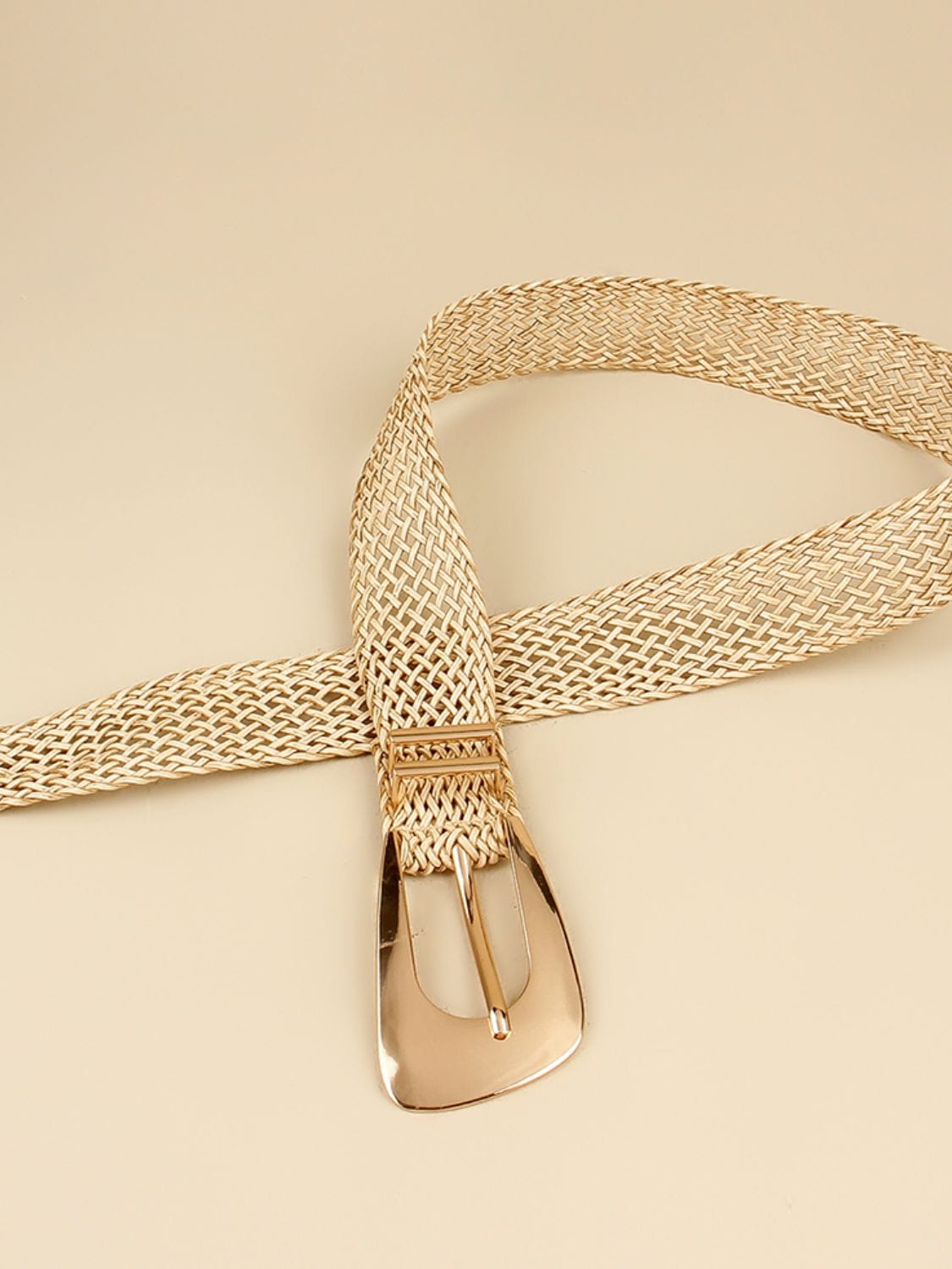 Irregular Buckle Braid Belt - Body By J'ne