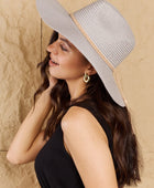 Keep Me Close Straw Braided Rope Strap Fedora Hat - Body By J'ne