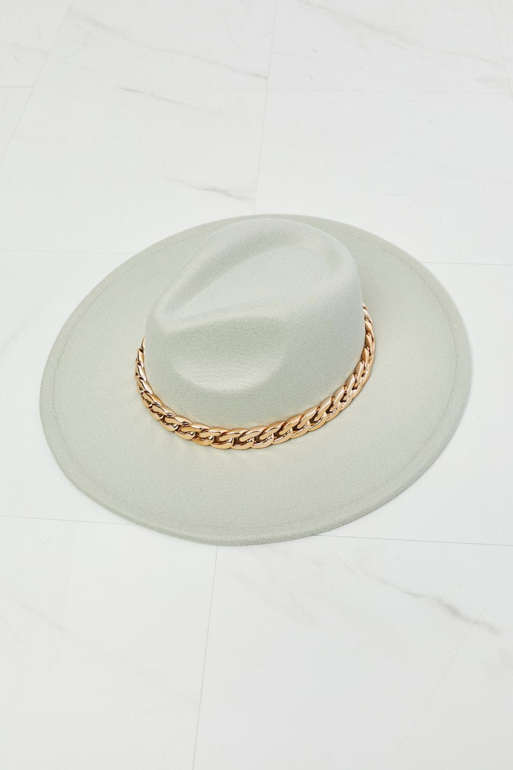 Keep Your Promise Fedora Hat in Mint - Body By J'ne