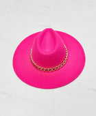 Keep Your Promise Fedora Hat in Pink - Body By J'ne