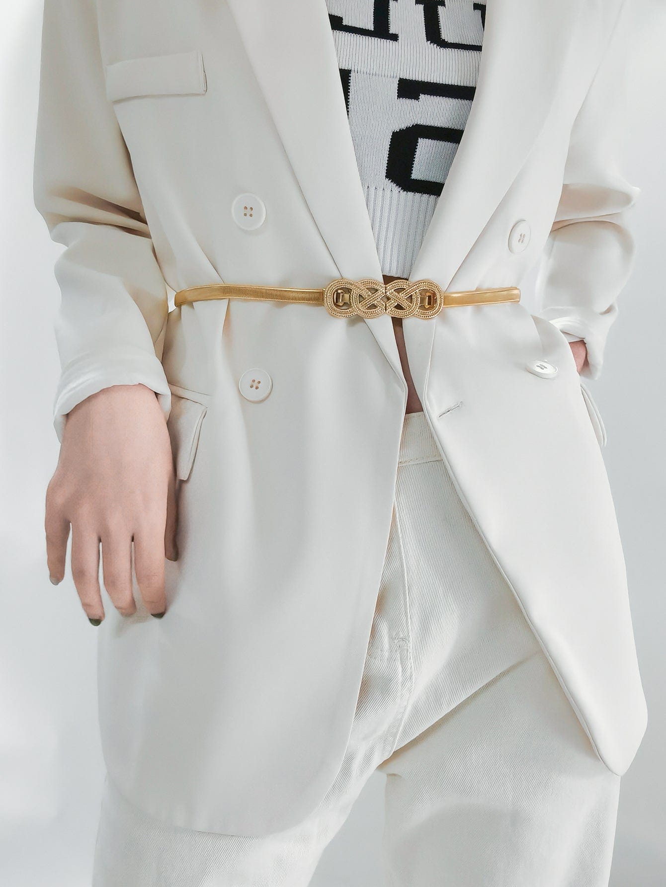 Knot Buckle Metal Belt - Body By J'ne