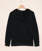 Lace-Up Dropped Shoulder Hoodie - Body By J'ne