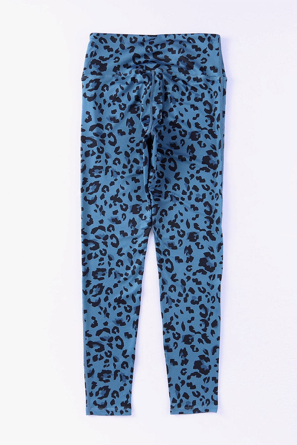 Leopard Print Wide Waistband Leggings - Body By J'ne