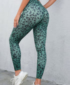 Leopard Print Wide Waistband Leggings - Body By J'ne