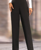 Long Loose Fit Straight Pants - Body By J'ne