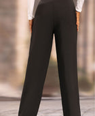 Long Loose Fit Straight Pants - Body By J'ne