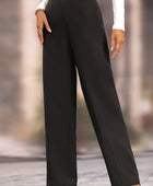 Long Loose Fit Straight Pants - Body By J'ne