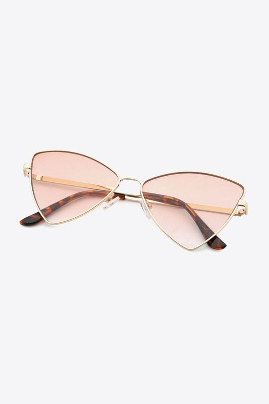 Metal Frame Cat-Eye Sunglasses - Body By J'ne