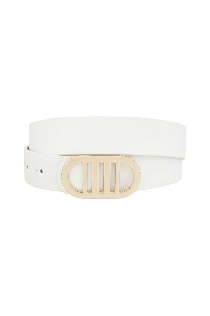 Modern Gridded Oval Standard Belt - Body By J'ne