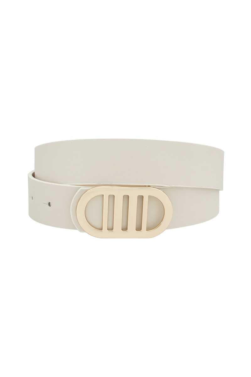 Modern Gridded Oval Standard Belt - Body By J'ne