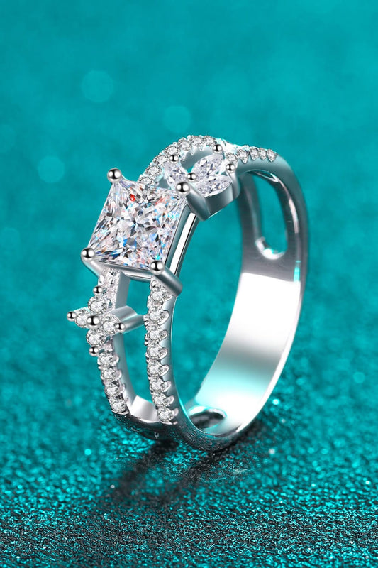 Moissanite Double Layered Ring - Body By J'ne