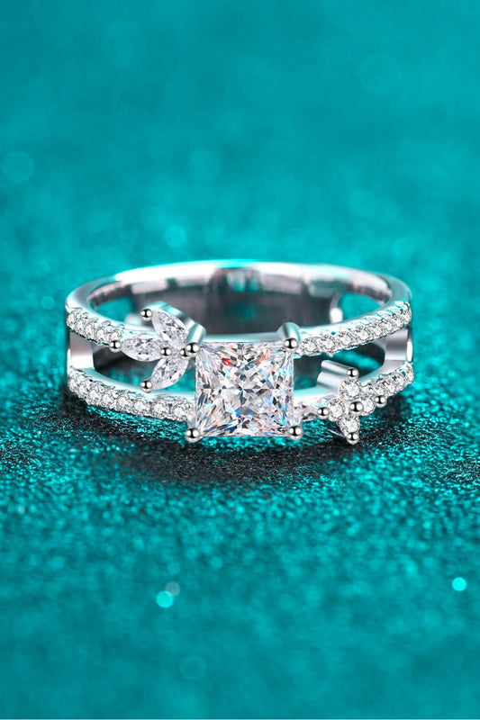 Moissanite Double Layered Ring - Body By J'ne