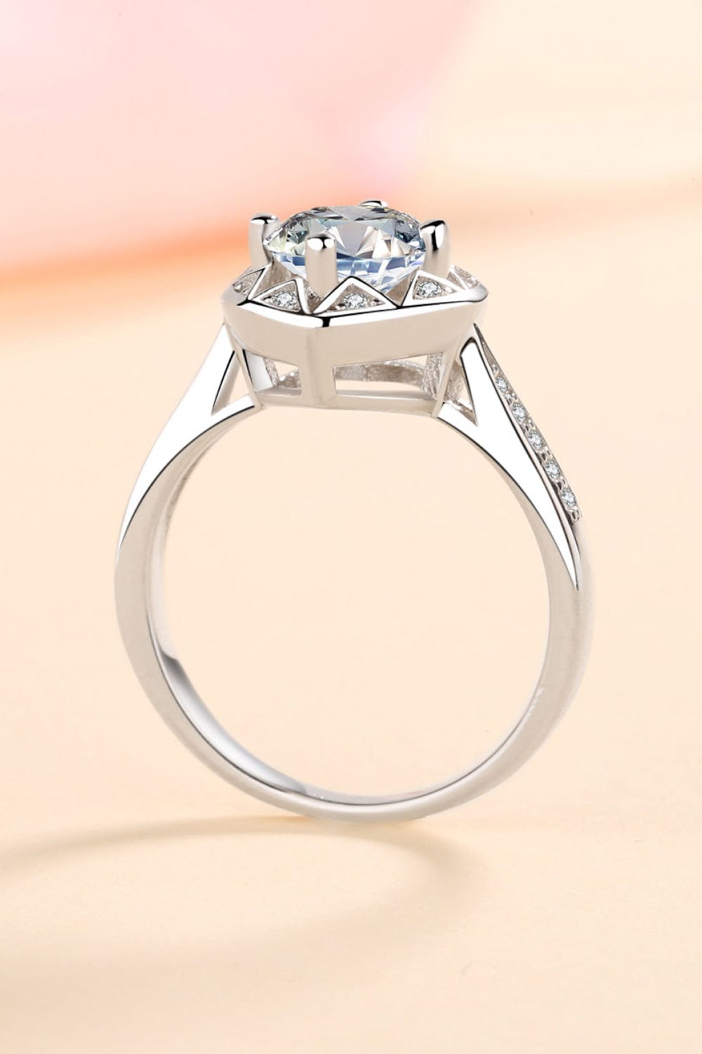 Moissanite Heart Ring - Body By J'ne