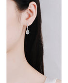 Moissanite Teardrop Earrings - Body By J'ne