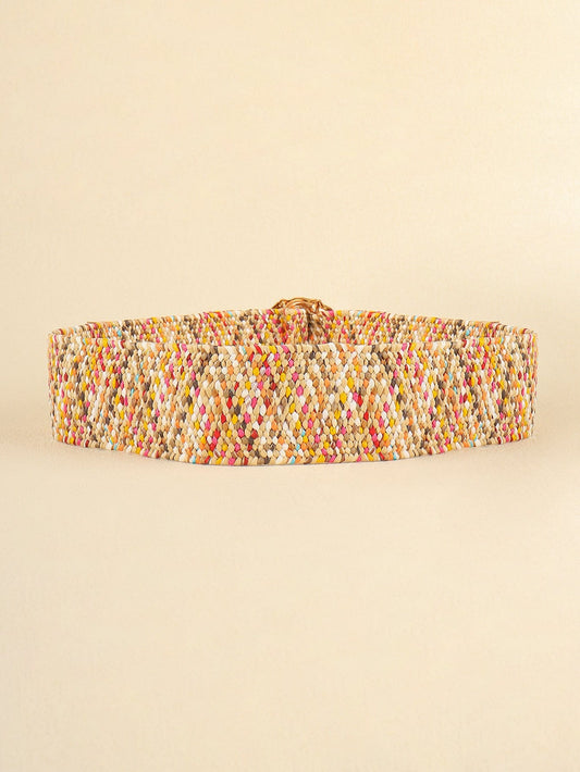 Multicolored Wide Belt - Body By J'ne