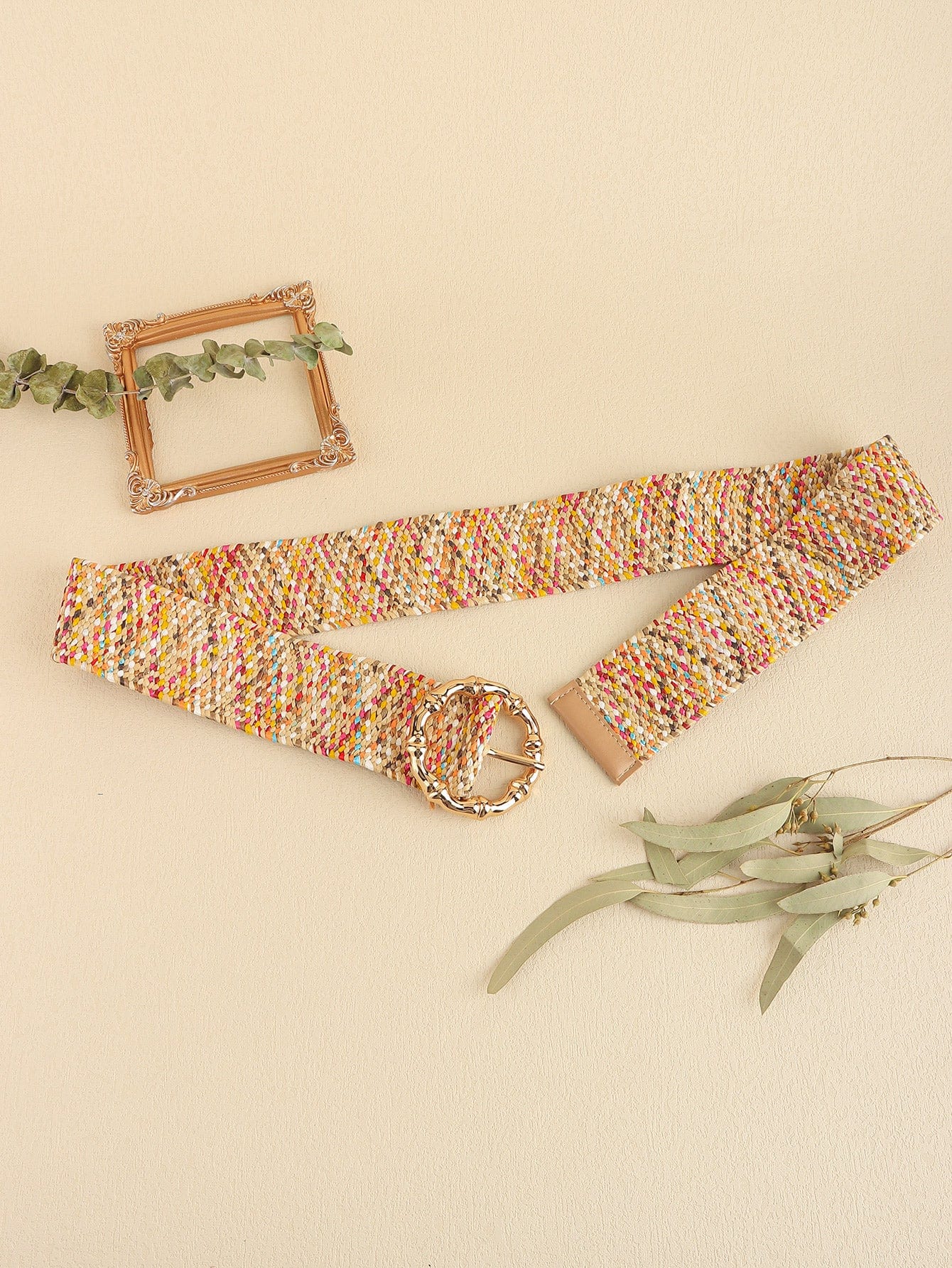 Multicolored Wide Belt - Body By J'ne