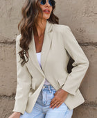 One-Button Flap Pocket Blazer - Body By J'ne