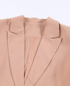 One-Button Flap Pocket Blazer - Body By J'ne