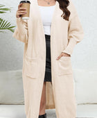 Open Front Dropped Shoulder Cardigan - Body By J'ne