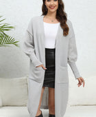 Open Front Dropped Shoulder Cardigan - Body By J'ne