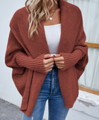 Open Front Long Sleeve Cardigan - Body By J'ne