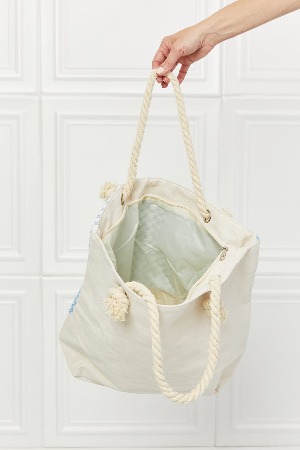 Picnic Date Tassle Tote Bag - Body By J'ne