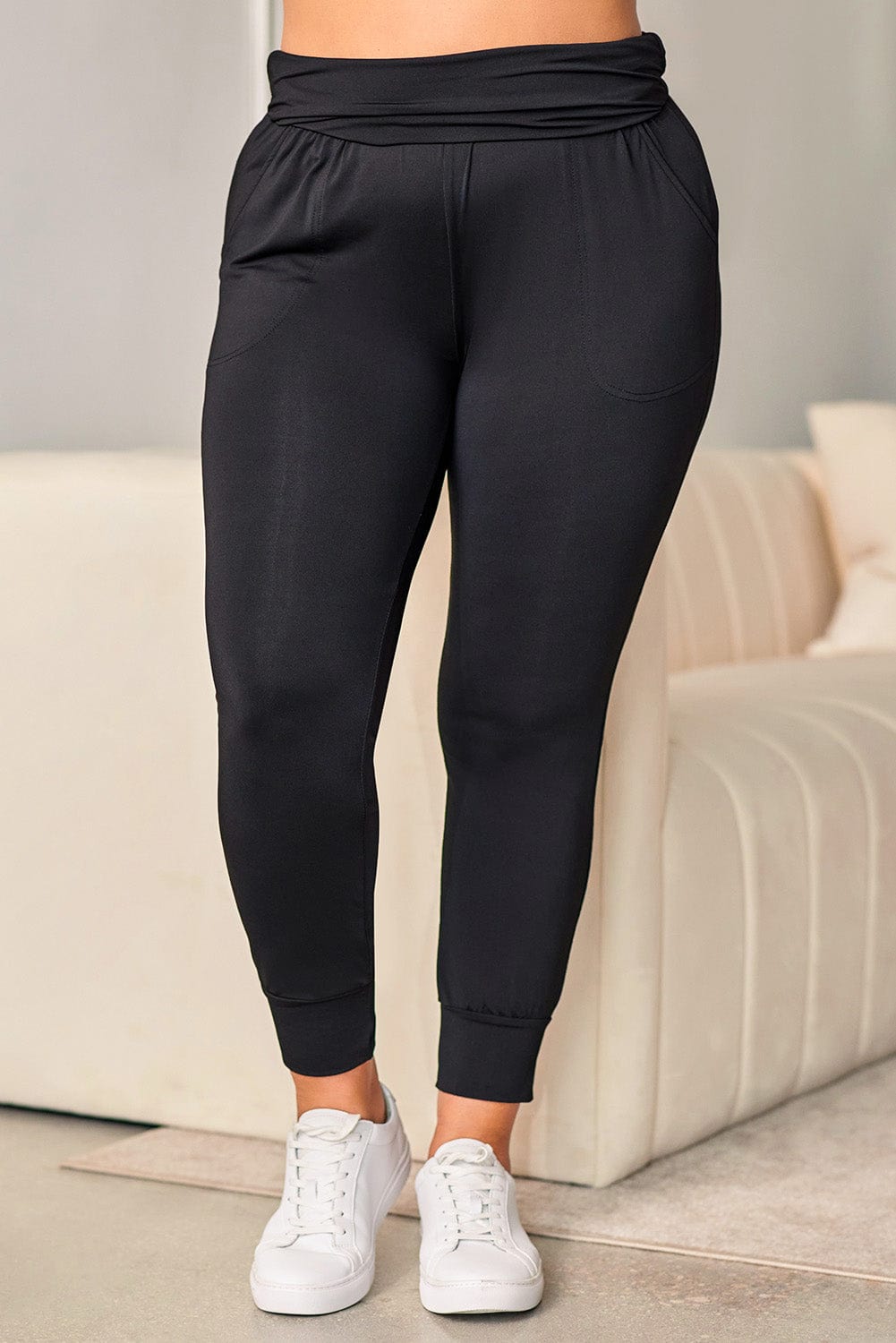 Plus Size High Waist Skinny Pants - Body By J'ne