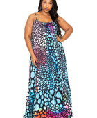 Printed Voluminous Maxi Dress - Body By J'ne