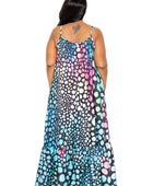 Printed Voluminous Maxi Dress - Body By J'ne