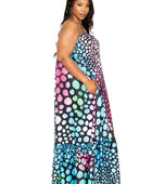 Printed Voluminous Maxi Dress - Body By J'ne