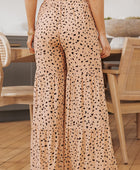Printed Wide Tiered Pants - Body By J'ne