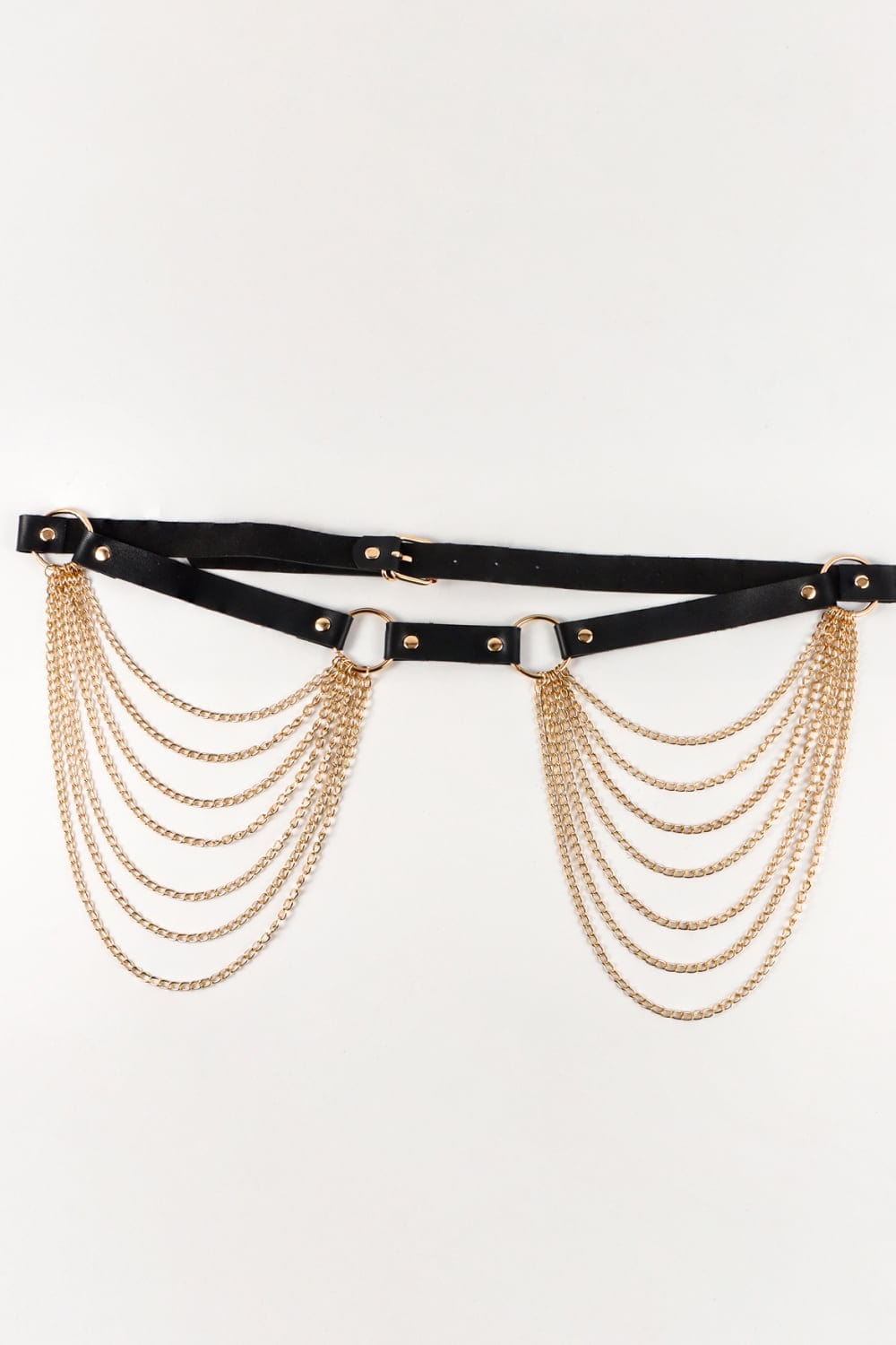 PU Belt with Chain - Body By J'ne