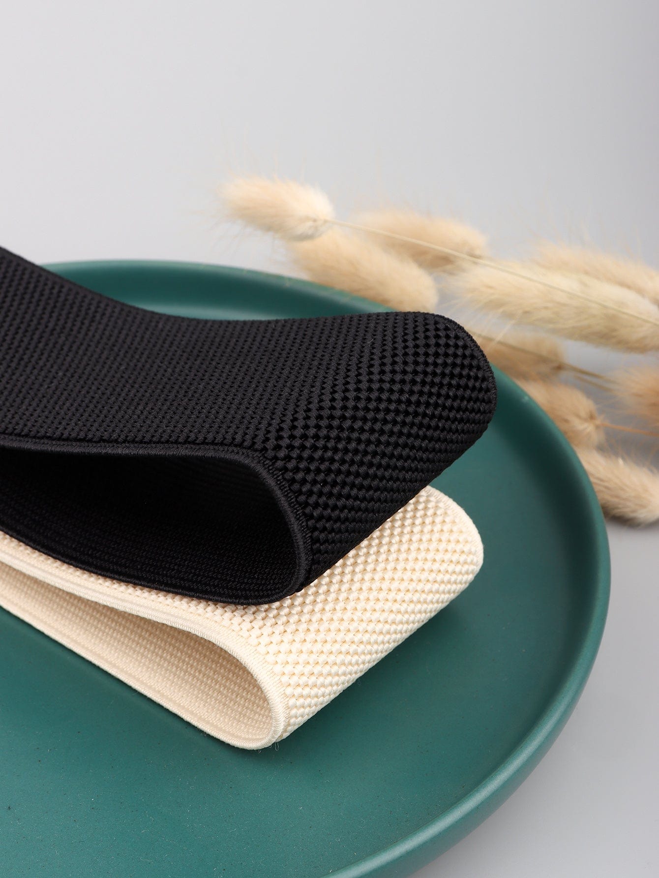 PU Elastic Wide Belt with Alloy Buckle - Body By J'ne