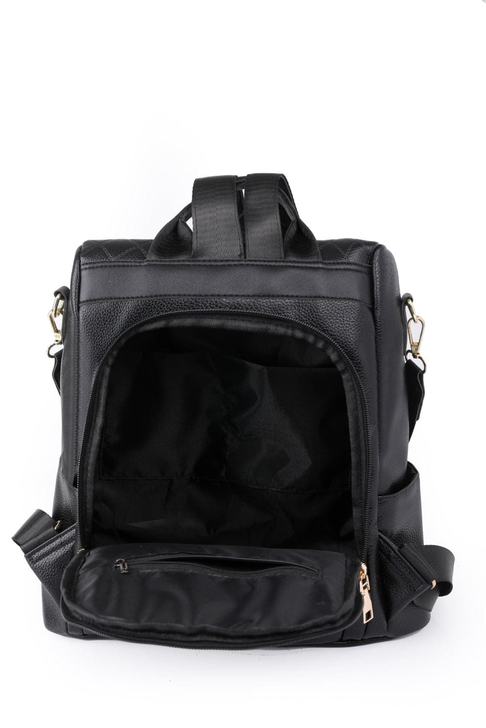 Pum-Pum Zipper Backpack - Body By J'ne