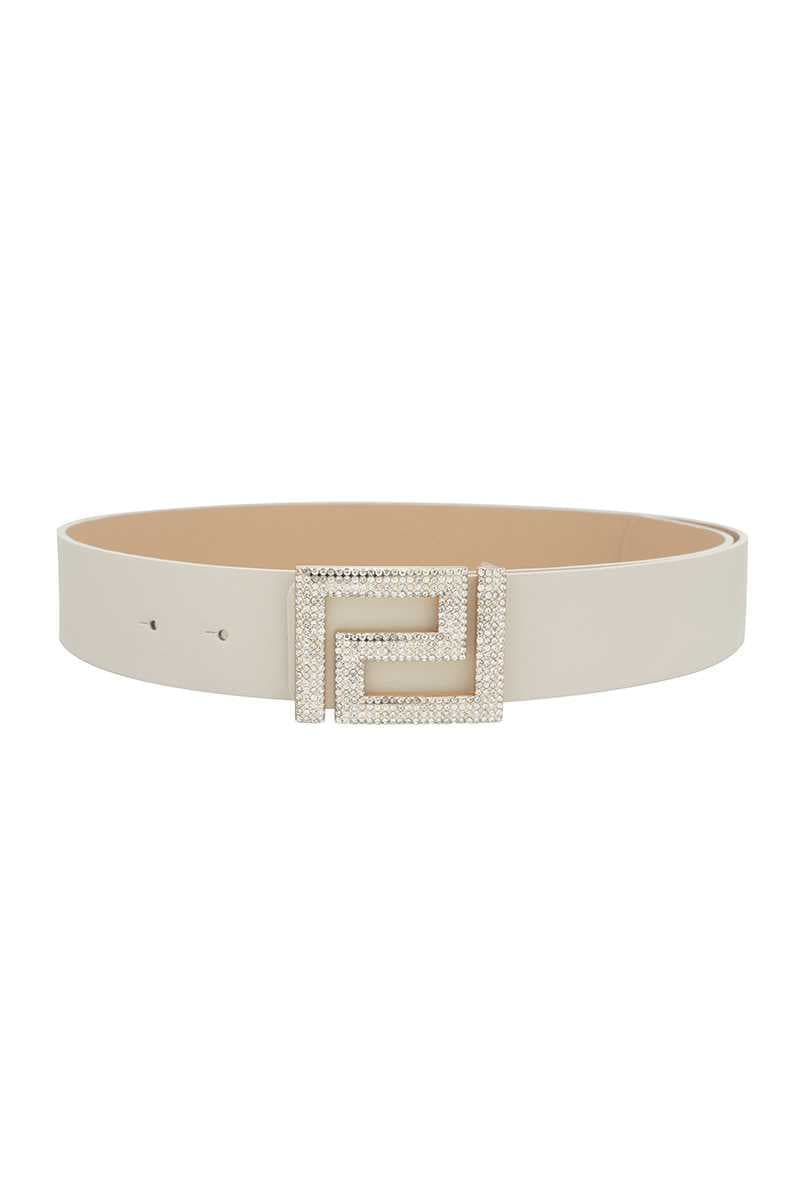 Rhinestone Pave Geo Shape Belt - Body By J'ne