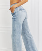 RISEN Full Size Luisa Wide Flare Jeans - Body By J'ne