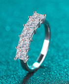 Romantic Surprise 2 Carat Moissanite Rhodium-Plated Ring - Body By J'ne