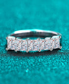 Romantic Surprise 2 Carat Moissanite Rhodium-Plated Ring - Body By J'ne