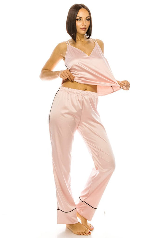 Satin Pj  Set - Body By J'ne