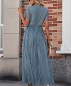 Scalloped Trim Lace Plunge Dress - Body By J'ne