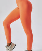 Slim Fit Wide Waistband Long Sports Leggings - Body By J'ne