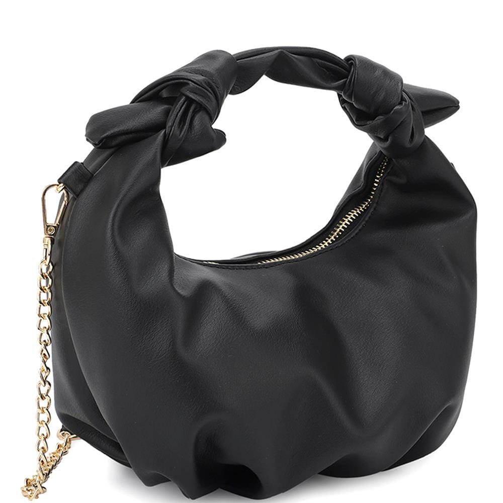 Smooth Round Handle Zipper Bag - Body By J'ne