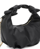 Smooth Round Handle Zipper Bag - Body By J'ne