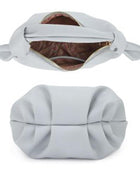 Smooth Round Handle Zipper Bag - Body By J'ne