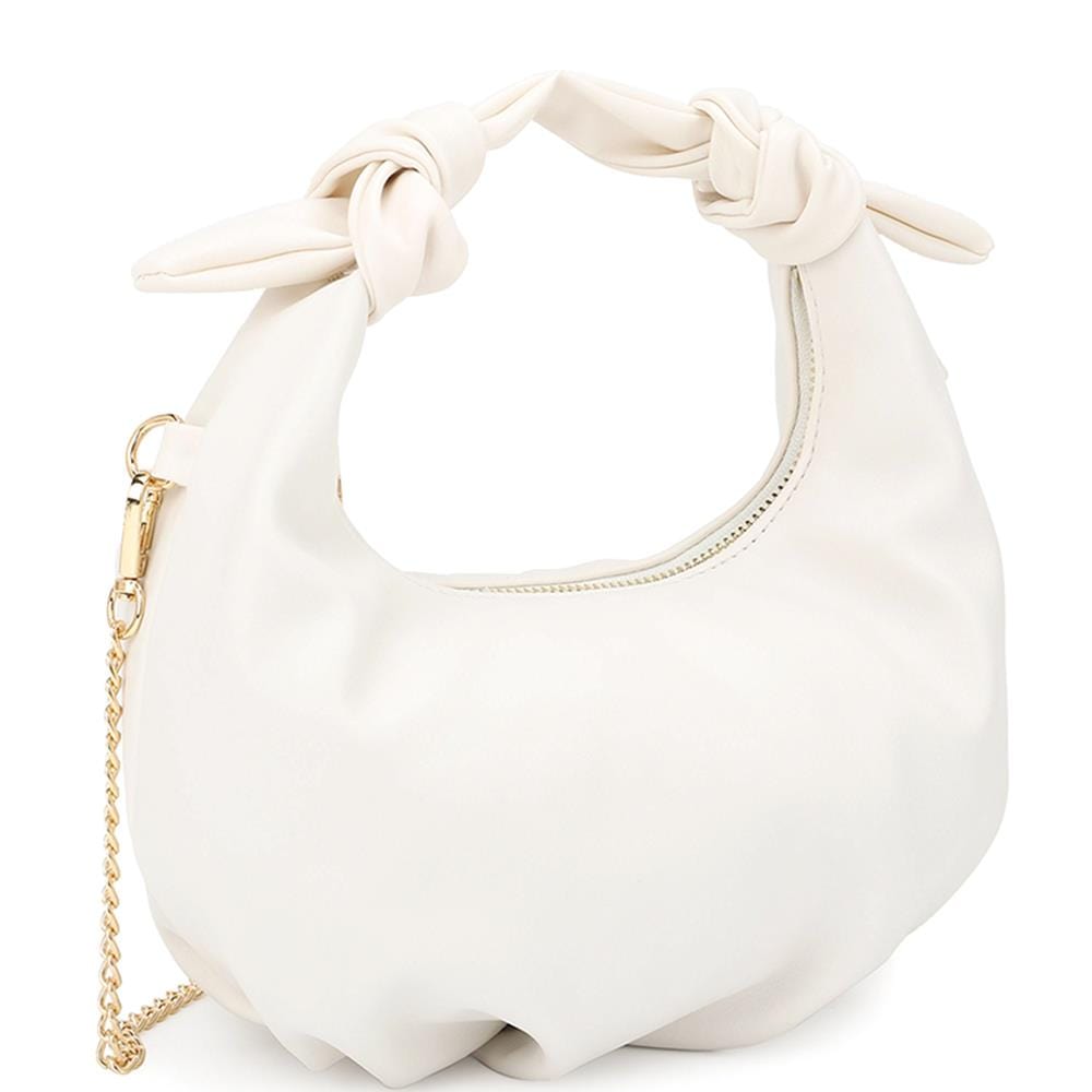 Smooth Round Handle Zipper Bag - Body By J'ne