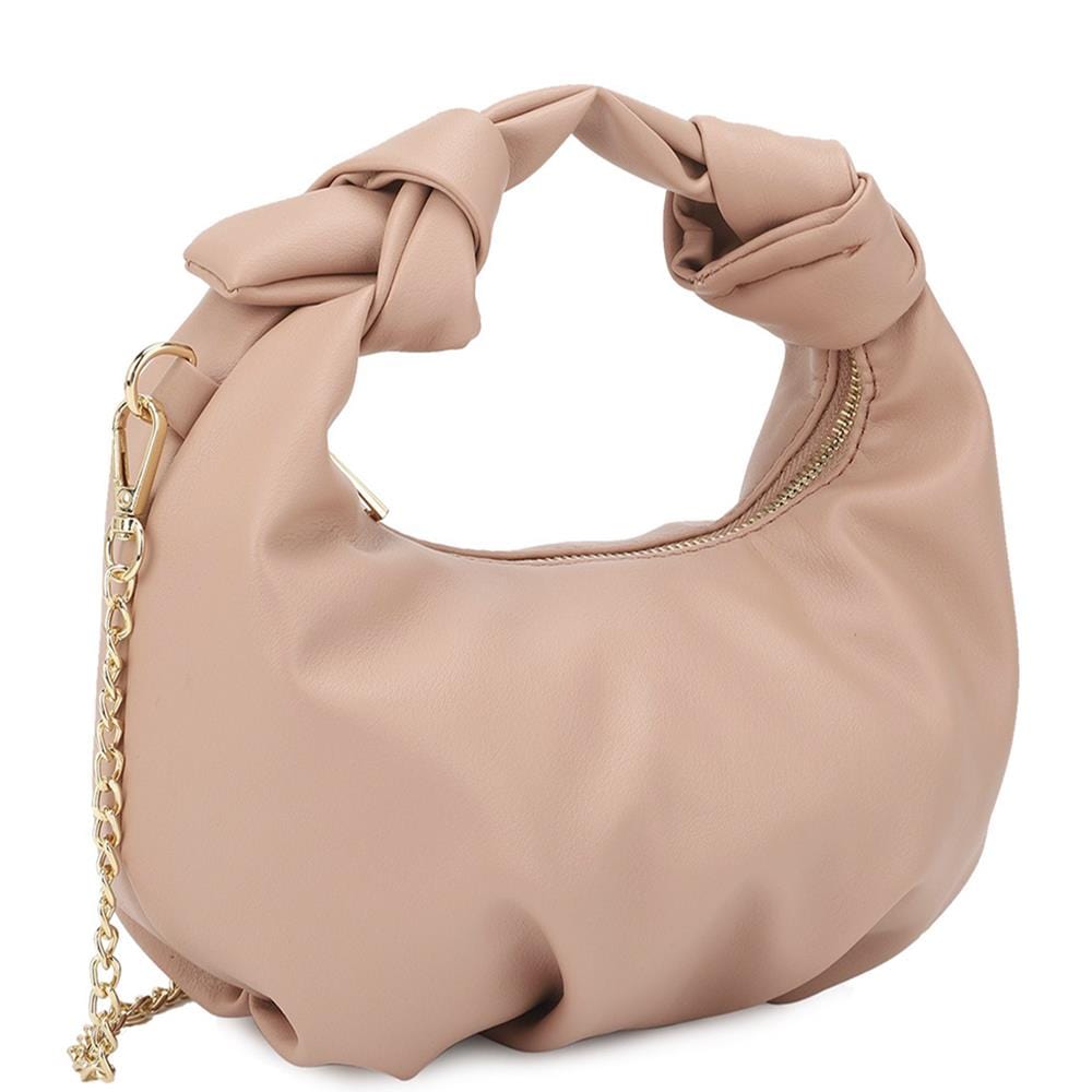 Smooth Round Handle Zipper Bag - Body By J'ne