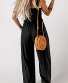 Square Neck Cropped Tank Top and Long Pants Set - Body By J'ne