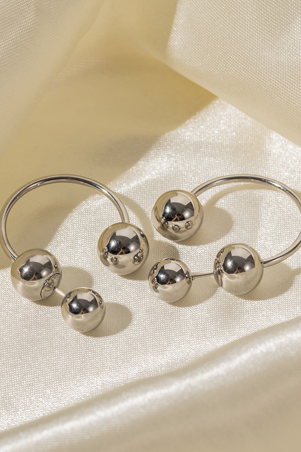 Stainless Steel Ball Earrings - Body By J'ne