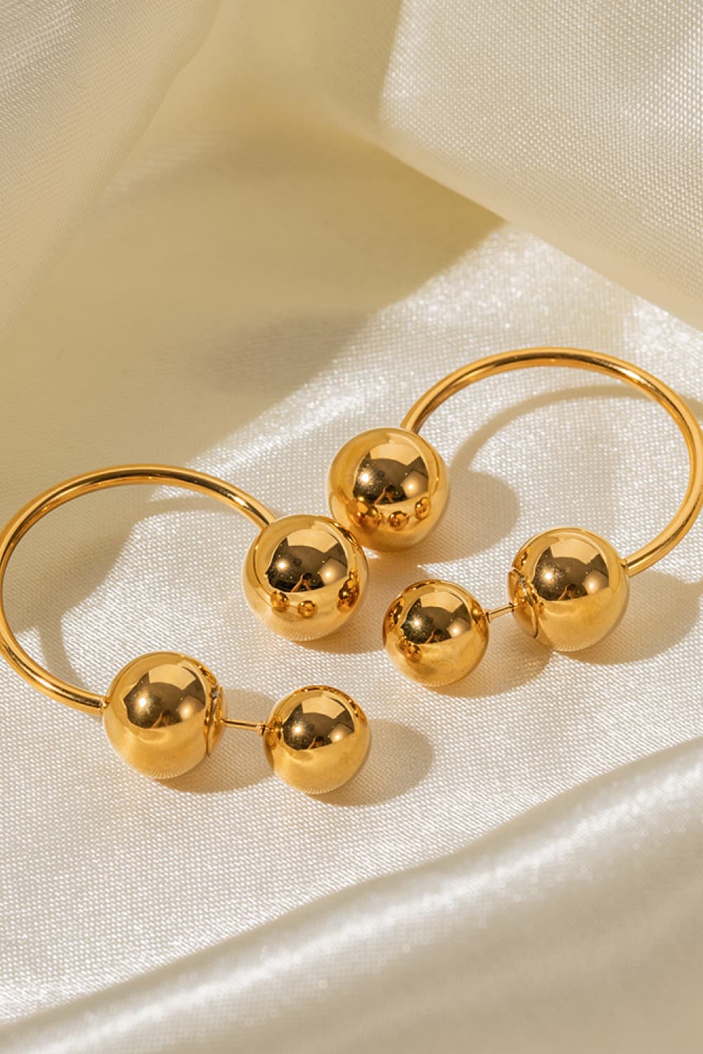 Stainless Steel Ball Earrings - Body By J'ne