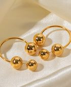 Stainless Steel Ball Earrings - Body By J'ne